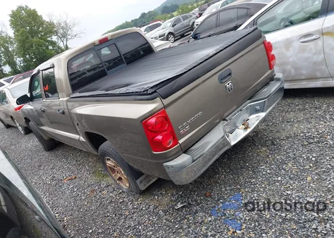 2006 Dodge Dakota Slt z USA, uszkodzony, nr VIN 1D7HE48K76S653879